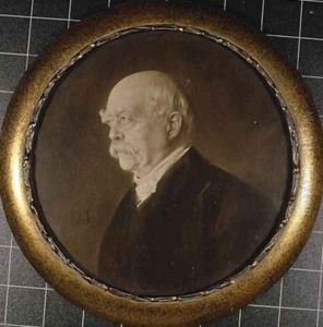 Prince Otto of Bismarck by Lenbach Franz Von