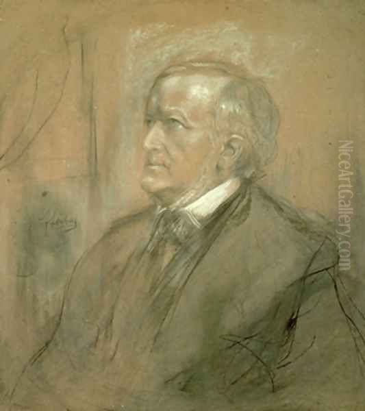 Portrait of Richard Wagner 1813-83 - view 1