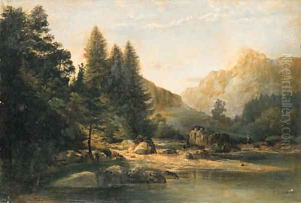 A mountainous river landscape - view 1