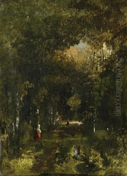 Allee Dans La Foret - view 1