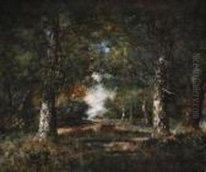 L'etang Dans La Foret