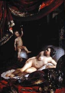 An Allegorical Vanitas with Homo Bulla by Jacob van Loo