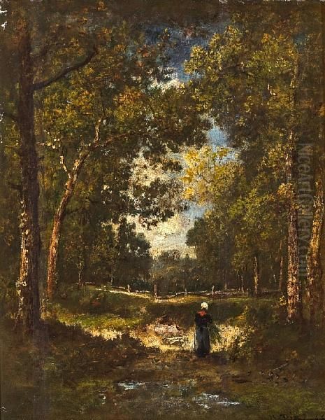 In The Woods At Fontainebleau - view 1