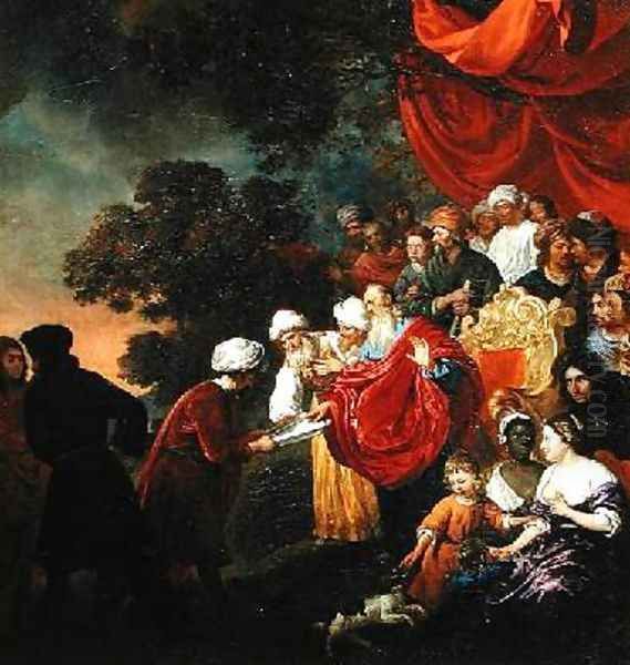 Zerubbabel Showing a Plan of Jerusalem to Cyrus - view 1
