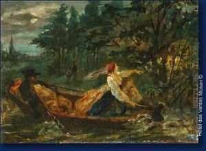 Couple Dans Une Barque