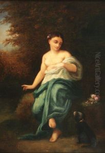 La Melancolie by Narcisse-Virgile D Az De La Pena
