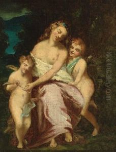 Pena by Narcisse-Virgile D Az De La Pena