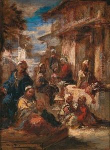 Scena Di Strada Orientale
