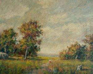 Figure In A Fall Landscape Figure In A Fall Landscape