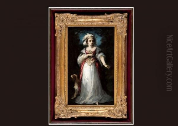 Princesse Avec Un Chien - view 1