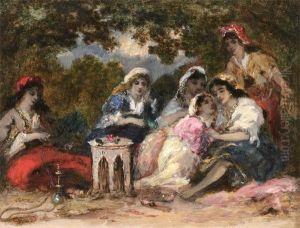 Orientales En Foret by Narcisse-Virgile D Az De La Pena