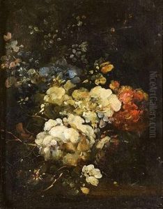 Jetee De Fleurs. by Narcisse-Virgile D Az De La Pena