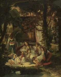 Orientalinen. by Narcisse-Virgile D Az De La Pena