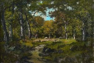 Promeneuse Dans La Foret Promeneuse Dans La Foret