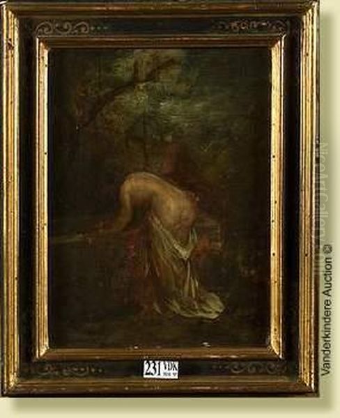Femme Nue A La Fontaine - view 1