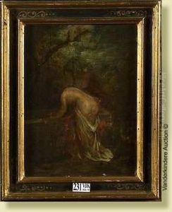 Femme Nue A La Fontaine Femme Nue A La Fontaine