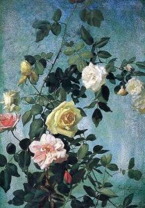 Pink, Yellow and White Roses