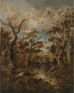 In The Forest Of Fontainebleau In The Forest Of Fontainebleau