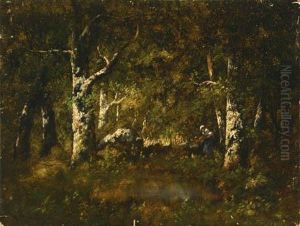 Gathering Faggots, Forest Of Fontainebleau