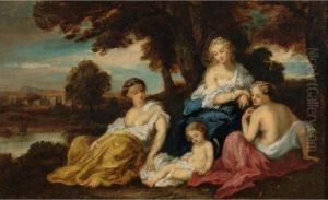 L'amour Puni by Narcisse-Virgile D Az De La Pena