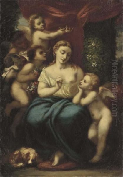 The Mystical Marriage Of St. Catherine - view 1