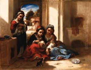 Arab Children Playing
