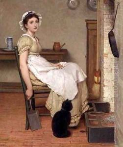 Her First Place 2 by George Dunlop, R.A., Leslie