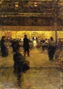 The Night Cafe by Luigi Loir