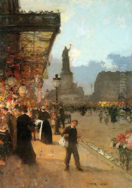 La Place de la Republique, Paris - view 1