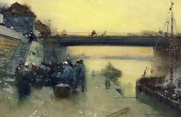 Return of the Fishermen to Boulogne - view 1