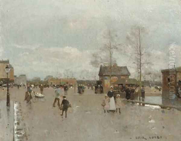 Une porte de Paris After the rain - view 1