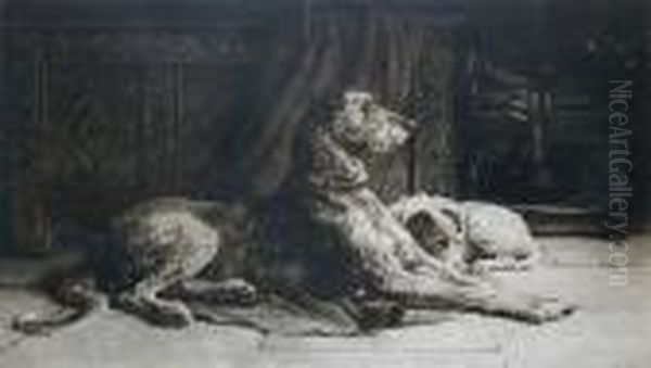 Patience, (deerhound) - view 1