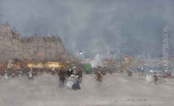 Evening Promenade, Le Havre - view 1