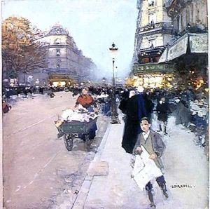 Urban Landscape by Luigi Loir