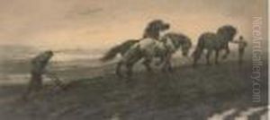 The Last Furrow; And Against The Wind And Open Oky by Herbert Thomas Dicksee