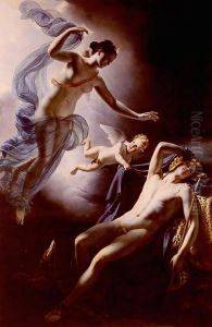 Diane Et Endymion (Diane and Endymion) by Jerome Martin Langlois