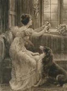 Should Auld Aquaintance Be Forgot by Herbert Thomas Dicksee
