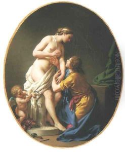 Pygmalion and Galatea by Louis Lagrenee