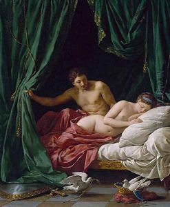 Mars and Venus by Louis Lagrenee