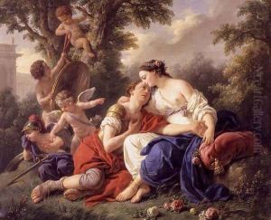 Rinaldo and Armida 1766 by Louis Lagrenee