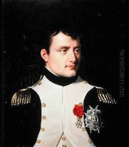 Portrait of Napoleon I by Robert-Jacques-Francois-Faust Lefevre