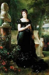 Portrait of Madame Bessieres by Robert-Jacques-Francois-Faust Lefevre