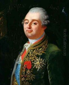 Louis XVI 1754-93 by Robert-Jacques-Francois-Faust Lefevre