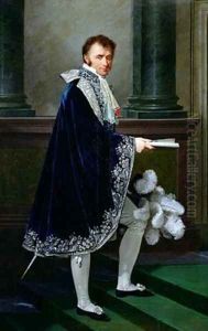 Portrait of Francois-Nicolas Mollien 1758-1850 by Robert-Jacques-Francois-Faust Lefevre