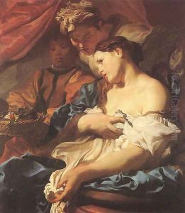 The Death of Cleopatra 1622-24 by Johann Liss