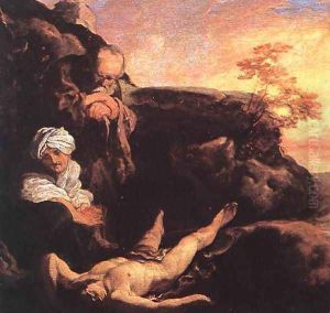 Abel Mourned by his Parents c. 1628 by Johann Liss