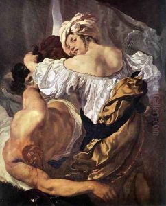 Judith and Holophernes 1628 by Johann Liss