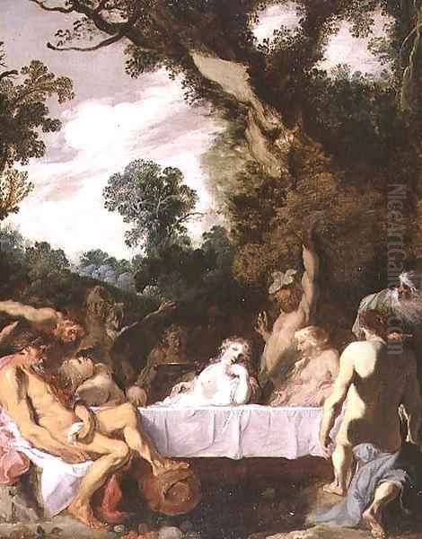 A Bacchanalian Feast 1617 - view 1