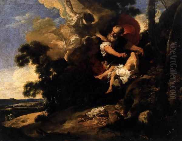The Sacrifice of Isaac - view 1