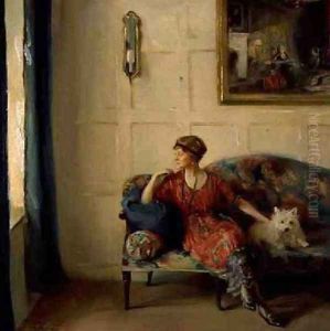 Miss Faith Moore at Chequers by Philip Alexius De Laszlo